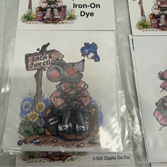 Vignette Impressions Lot of 20 Iron-On Dye Button Boy 3-515 and Angel - Picture 13 of 13